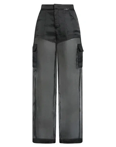 Gaelle Paris Gaëlle Paris Noir Woman Pants Black Size 8 Polyester