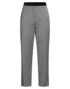 Gaelle Paris Gaëlle Paris Noir Woman Pants Grey Size 10 Polyester, Viscose, Elastane In Gray