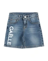 Gaelle Paris Gaëlle Paris Toddler Boy Denim Shorts Blue Size 4 Cotton, Elastane In Blue