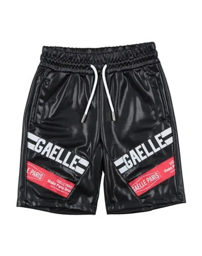 Gaelle Paris Babies' Gaëlle Paris Toddler Boy Shorts & Bermuda Shorts Black Size 6 Polyester