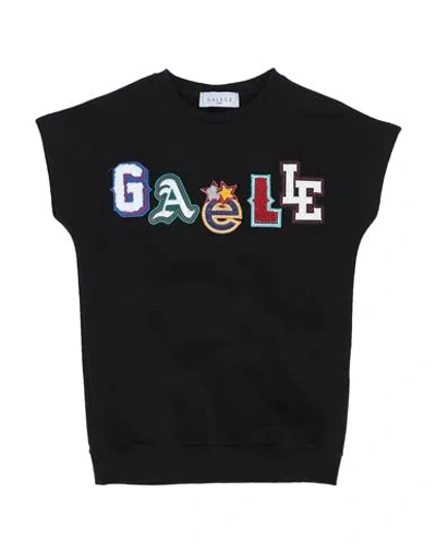 Gaelle Paris Babies' Gaëlle Paris Toddler Boy Sweatshirt Black Size 4 Cotton, Elastane