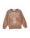 Gaelle Paris Gaëlle Paris Toddler Boy Sweatshirt Camel Size 6 Cotton In Beige