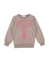 Gaelle Paris Babies' Gaëlle Paris Toddler Boy Sweatshirt Khaki Size 6 Cotton