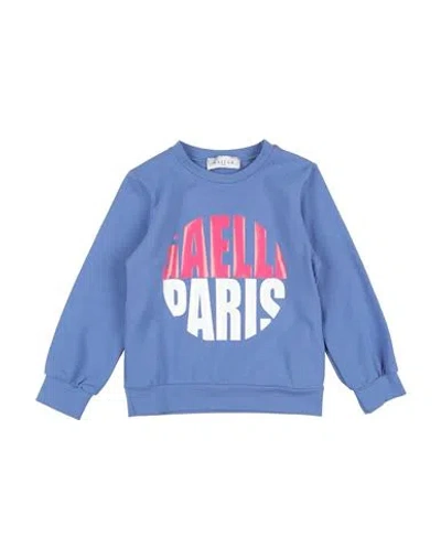 Gaelle Paris Babies' Gaëlle Paris Toddler Boy Sweatshirt Light Blue Size 6 Cotton, Elastane