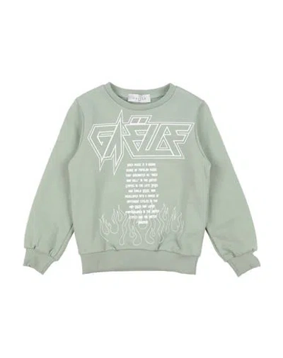 Gaelle Paris Babies' Gaëlle Paris Toddler Boy Sweatshirt Light Green Size 6 Cotton