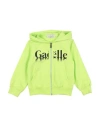 Gaelle Paris Gaëlle Paris Toddler Boy Sweatshirt Lime Green Size 4 Cotton In Green