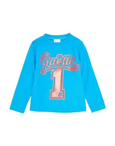 Gaelle Paris Babies' Gaëlle Paris Toddler Boy T-shirt Azure Size 6 Cotton, Elastane In Blue
