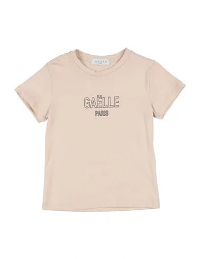 Gaelle Paris Babies' Gaëlle Paris Toddler Boy T-shirt Beige Size 4 Cotton