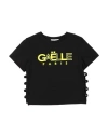 Gaelle Paris Gaëlle Paris Toddler Boy T-shirt Black Size 6 Cotton, Elastane In Black