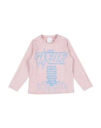 Gaelle Paris Babies' Gaëlle Paris Toddler Boy T-shirt Light Pink Size 6 Cotton, Elastane
