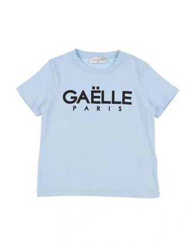 Gaelle Paris Babies' Gaëlle Paris Toddler Boy T-shirt Sky Blue Size 6 Cotton, Elastane
