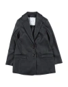 Gaelle Paris Gaëlle Paris Toddler Girl Blazer Black Size 6 Polyurethane In Black