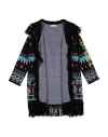 Gaelle Paris Gaëlle Paris Toddler Girl Cardigan Black Size 4 Textile Fibers