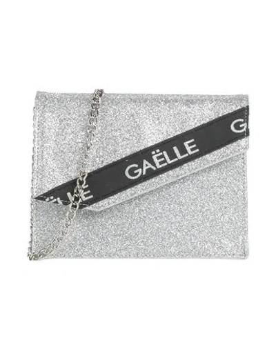 Gaelle Paris Babies' Gaëlle Paris Toddler Girl Cross-body Bag Silver Size - Textile Fibers In Metallic