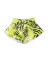Gaelle Paris Gaëlle Paris Toddler Girl Denim Shorts Lime Green Size 6 Cotton In Green