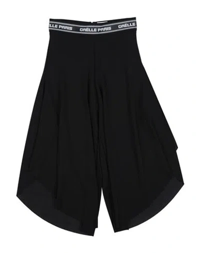 Gaelle Paris Babies' Gaëlle Paris Toddler Girl Pants Black Size 4 Pes - Polyethersulfone, Elastane