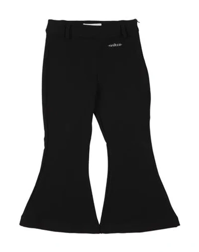 Gaelle Paris Babies' Gaëlle Paris Toddler Girl Pants Black Size 4 Polyester, Elastane