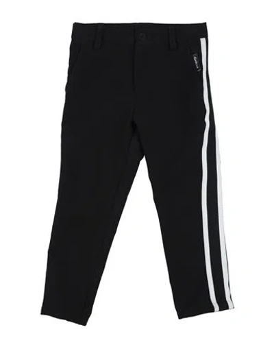 Gaelle Paris Babies' Gaëlle Paris Toddler Girl Pants Black Size 6 Polyester, Elastane