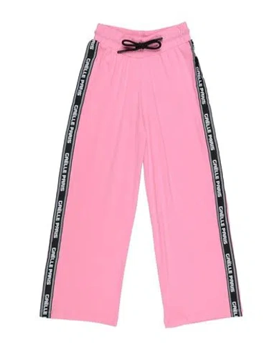Gaelle Paris Babies' Gaëlle Paris Toddler Girl Pants Pink Size 4 Cotton, Elastane