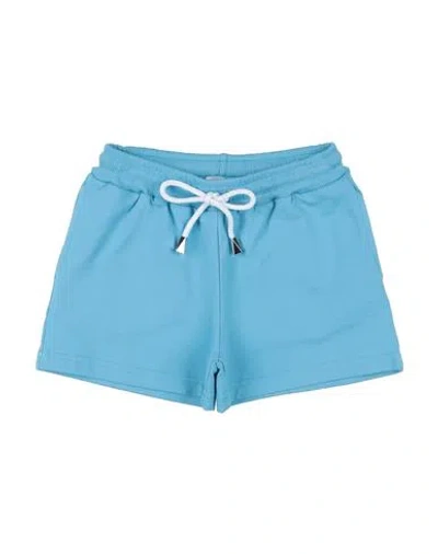Gaelle Paris Babies' Gaëlle Paris Toddler Girl Shorts & Bermuda Shorts Azure Size 6 Cotton, Elastane In Blue