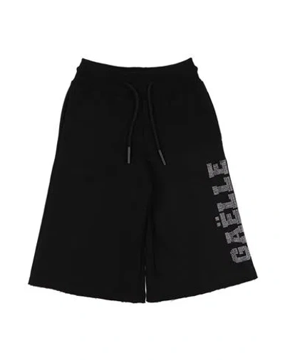 Gaelle Paris Babies' Gaëlle Paris Toddler Girl Shorts & Bermuda Shorts Black Size 6 Cotton, Polyester