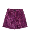 Gaelle Paris Gaëlle Paris Toddler Girl Shorts & Bermuda Shorts Fuchsia Size 4 Polyester In Pink