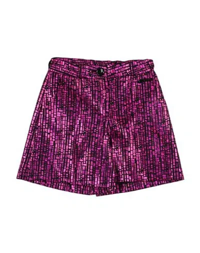 GAELLE PARIS GAËLLE PARIS TODDLER GIRL SHORTS & BERMUDA SHORTS FUCHSIA SIZE 4 POLYESTER