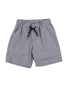 Gaelle Paris Gaëlle Paris Toddler Girl Shorts & Bermuda Shorts Grey Size 4 Polyester, Viscose, Elastane In Grey