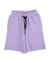 Gaelle Paris Babies' Gaëlle Paris Woman Shorts & Bermuda Shorts Mauve Size 8 Cotton, Elastane In Purple