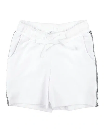 Gaelle Paris Babies' Gaëlle Paris Toddler Girl Shorts & Bermuda Shorts White Size 6 Cotton, Elastane