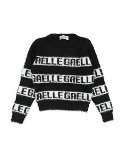 Gaelle Paris Babies' Gaëlle Paris Toddler Girl Sweater Black Size 6 Polyamide