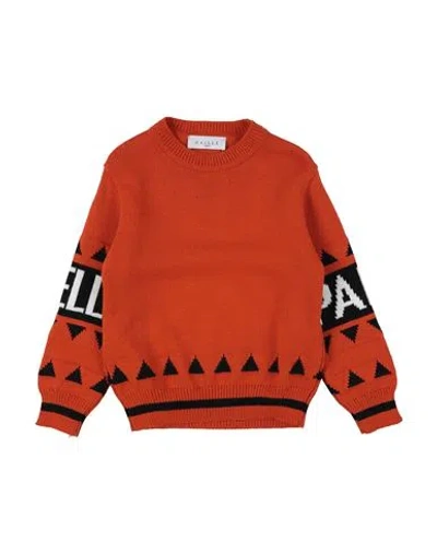 Gaelle Paris Babies' Gaëlle Paris Toddler Girl Sweater Orange Size 4 Acrylic, Wool