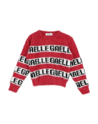 Gaelle Paris Babies' Gaëlle Paris Toddler Girl Sweater Red Size 4 Polyamide