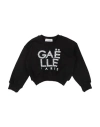 Gaelle Paris Gaëlle Paris Toddler Girl Sweatshirt Black Size 4 Cotton, Elastane In Black