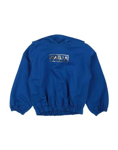 Gaelle Paris Babies' Gaëlle Paris Toddler Girl Sweatshirt Blue Size 6 Cotton, Elastane