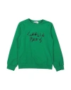 Gaelle Paris Babies' Gaëlle Paris Toddler Girl Sweatshirt Green Size 6 Cotton, Elastane