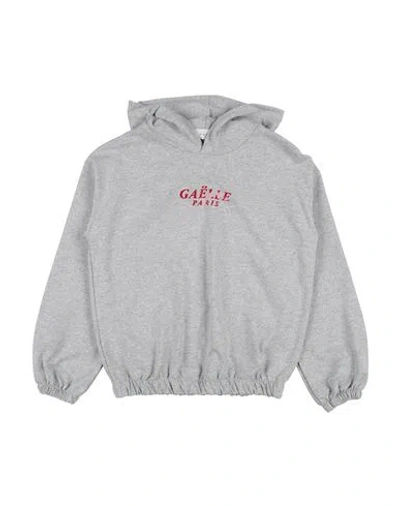 Gaelle Paris Babies' Gaëlle Paris Toddler Girl Sweatshirt Grey Size 6 Cotton, Elastane