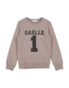 Gaelle Paris Babies' Logo-print Cotton Sweatshirt In Beige