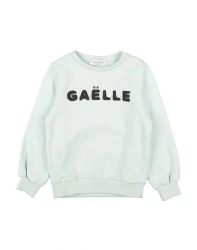 Gaelle Paris Babies' Gaëlle Paris Toddler Girl Sweatshirt Light Green Size 6 Cotton