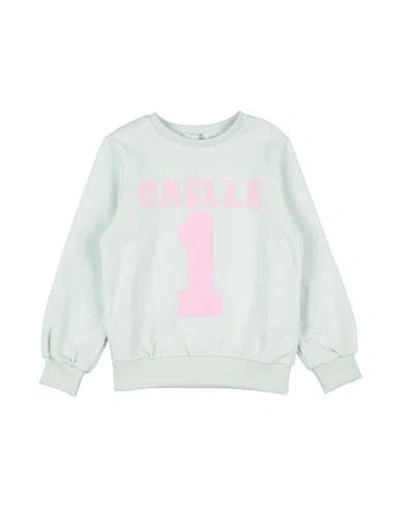 Gaelle Paris Babies' Gaëlle Paris Toddler Girl Sweatshirt Light Green Size 6 Cotton