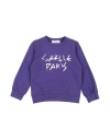 Gaelle Paris Babies' Gaëlle Paris Toddler Girl Sweatshirt Mauve Size 4 Cotton, Elastane In Purple