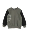 Gaelle Paris Gaëlle Paris Toddler Girl Sweatshirt Military Green Size 4 Cotton, Polyester In Green