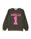 Gaelle Paris Gaëlle Paris Toddler Girl Sweatshirt Military Green Size 4 Cotton, Elastane In Green