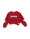 Gaelle Paris Babies' Gaëlle Paris Toddler Girl Sweatshirt Red Size 4 Cotton, Elastane