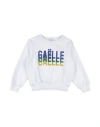 Gaelle Paris Babies' Gaëlle Paris Toddler Girl Sweatshirt White Size 4 Cotton, Elastane