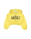 Gaelle Paris Gaëlle Paris Toddler Girl Sweatshirt Yellow Size 6 Cotton, Elastane In Yellow