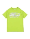 Gaelle Paris Babies' Gaëlle Paris Toddler Girl T-shirt Lime Green Size 6 Cotton, Elastane