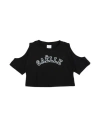 Gaelle Paris Gaëlle Paris Toddler Girl T-shirt Black Size 4 Cotton, Elastane In Black
