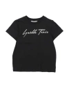 Gaelle Paris Gaëlle Paris Toddler Girl T-shirt Black Size 6 Cotton, Elastane In Black