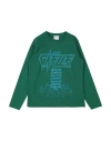 Gaelle Paris Babies' Gaëlle Paris Toddler Girl T-shirt Emerald Green Size 6 Cotton, Elastane